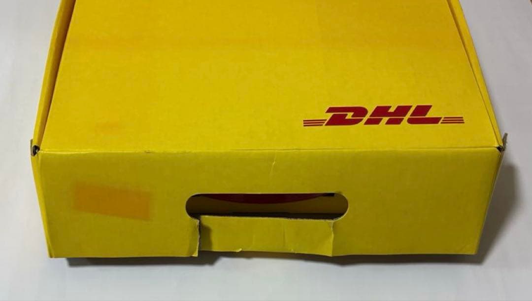 DHL 航空機モデル スタンド付