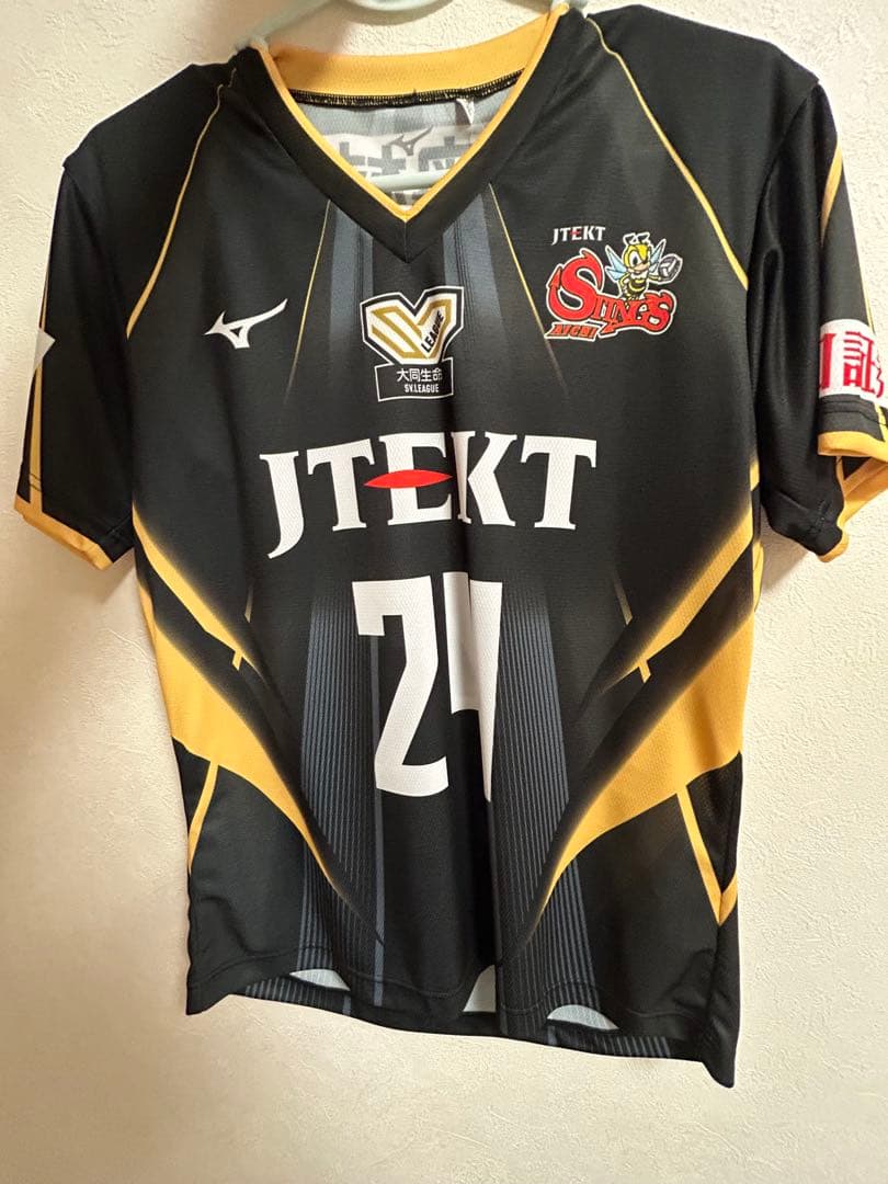 ジェイテクトSTINGS愛知　小川智大　オーセンティックユニフォーム