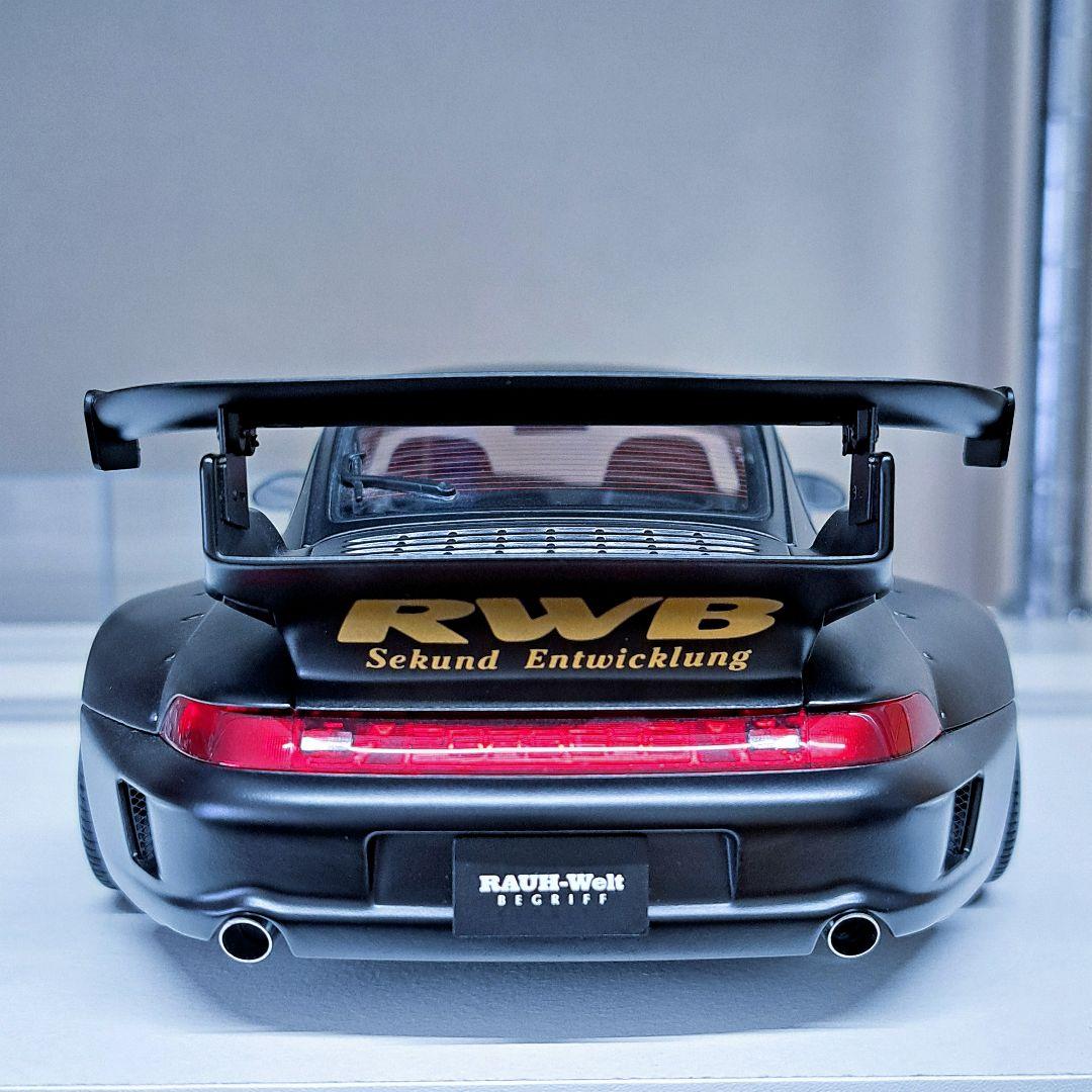開封美品 AUTOart オートアート 1/18 RWB 993 マットブラック