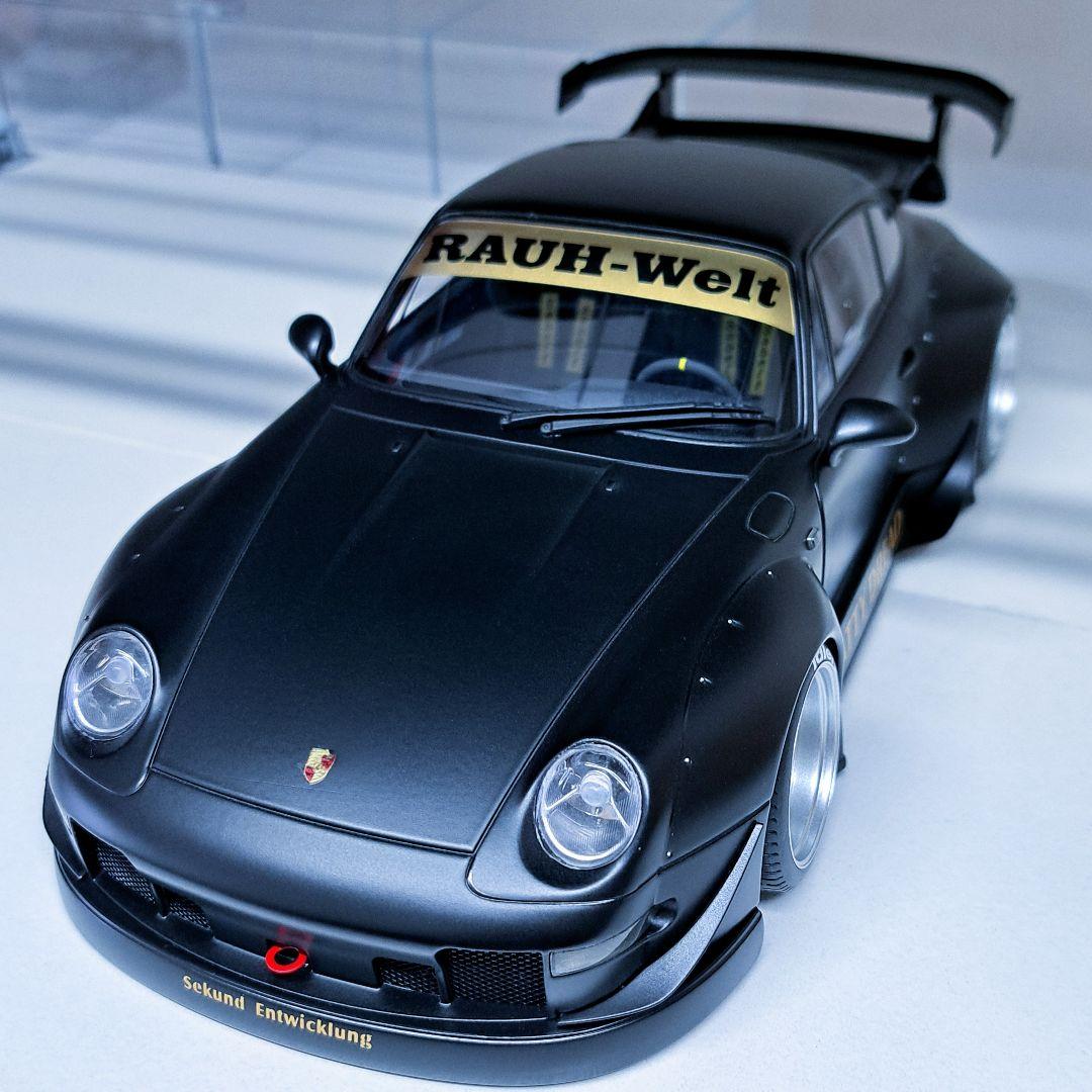 開封美品 AUTOart オートアート 1/18 RWB 993 マットブラック