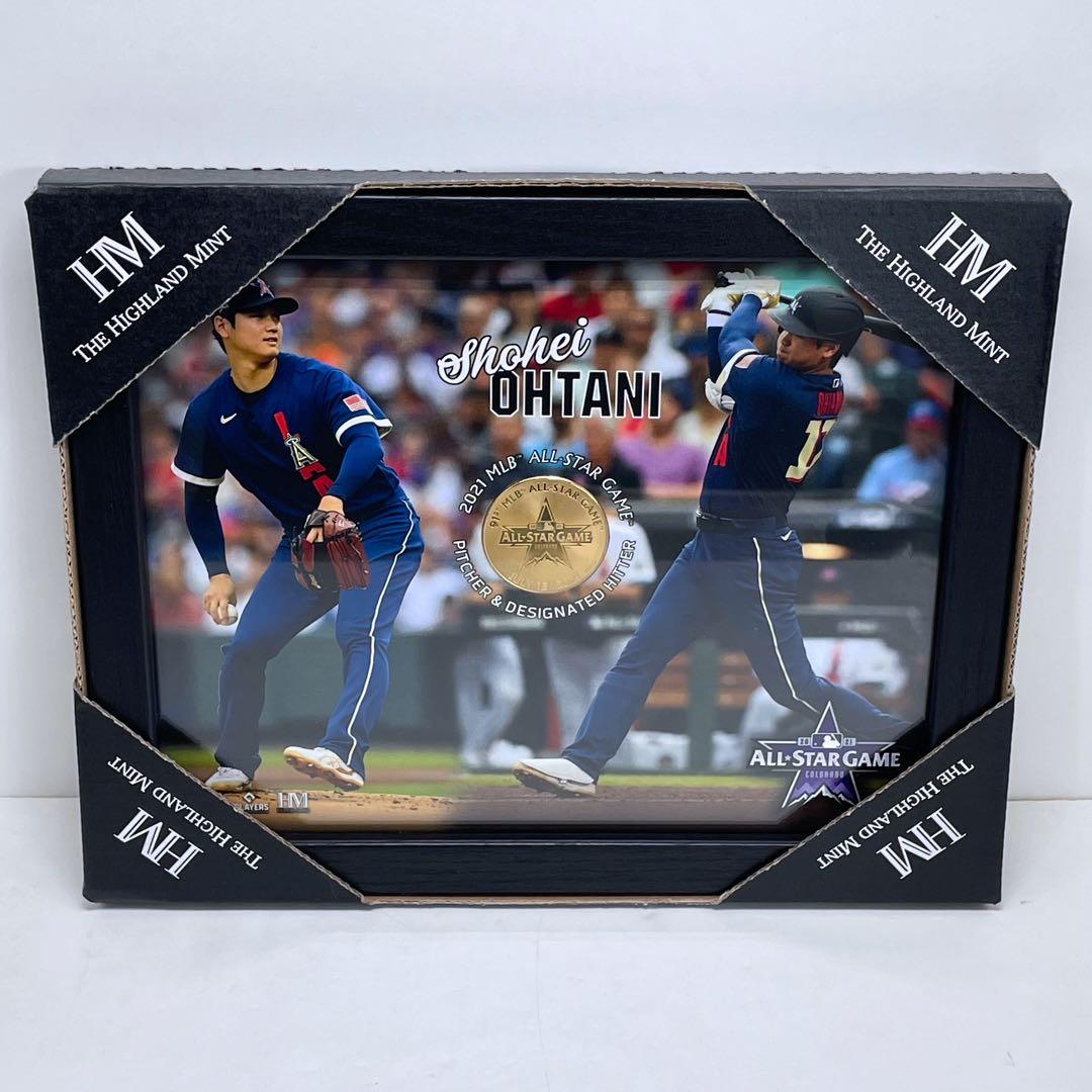 大谷翔平 2021 オールスター フォトミント 史上初二刀流出場