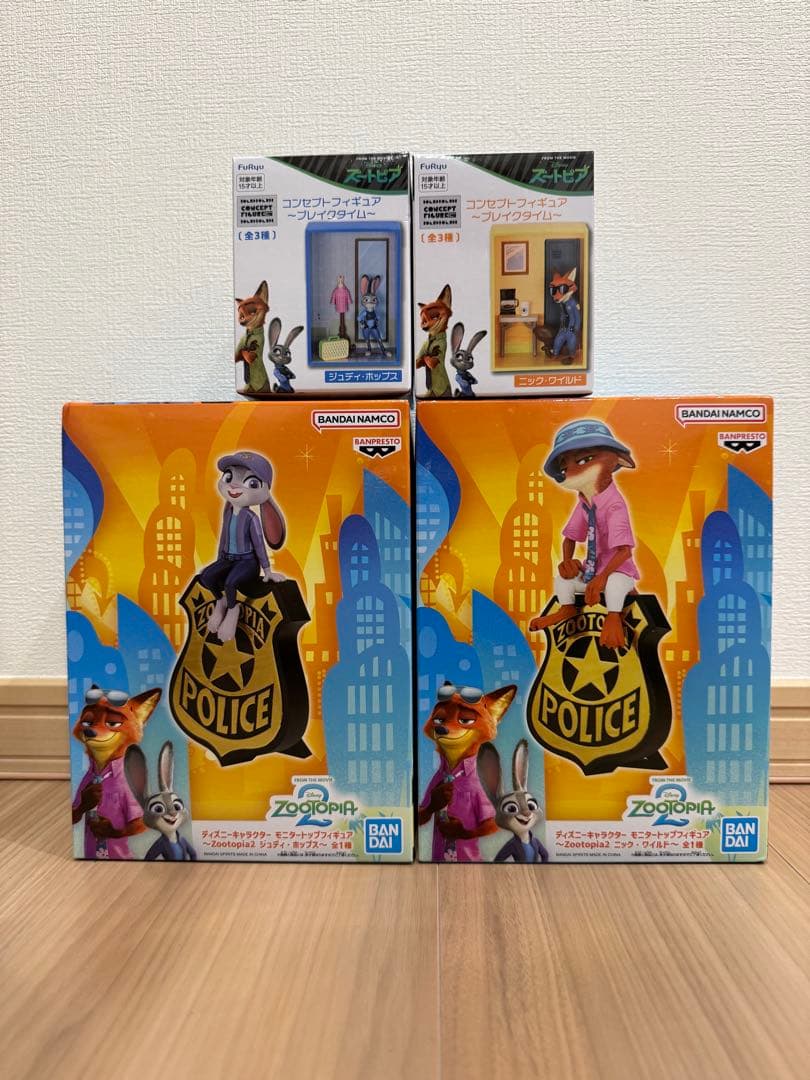 ズートピア2 フィギュア Zootopia2 ニック ジュディ セット