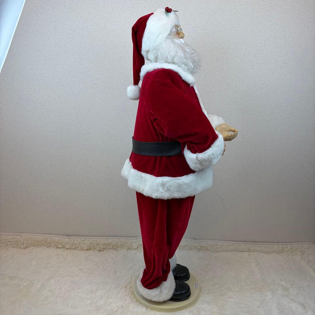 送料無料 ダンシングサンタ 大型 120cm 置物 人形 クリスマスツリー