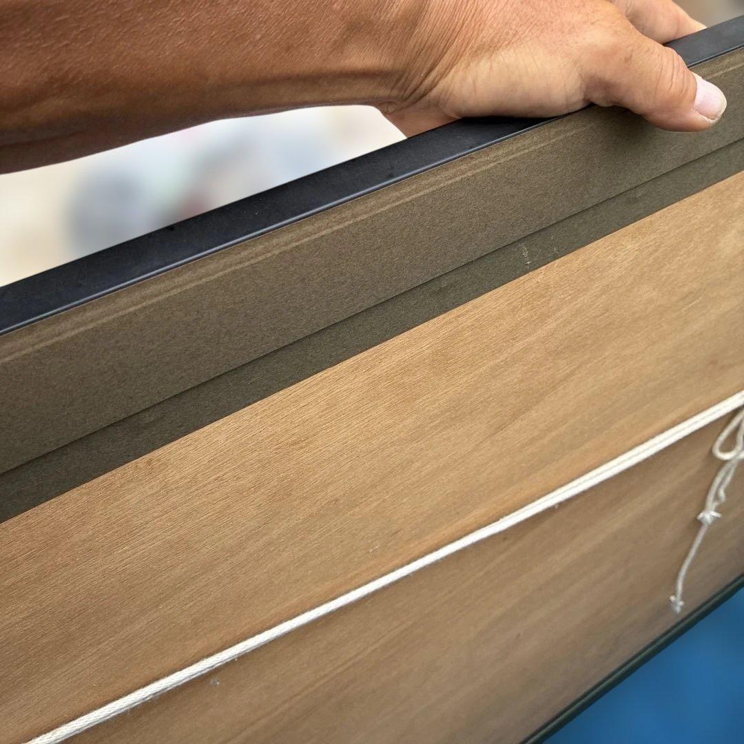 ‼️真作‼️笹倉鉄平　祝福　シルクスクリーン199／285額装、絵画、風景画、版画