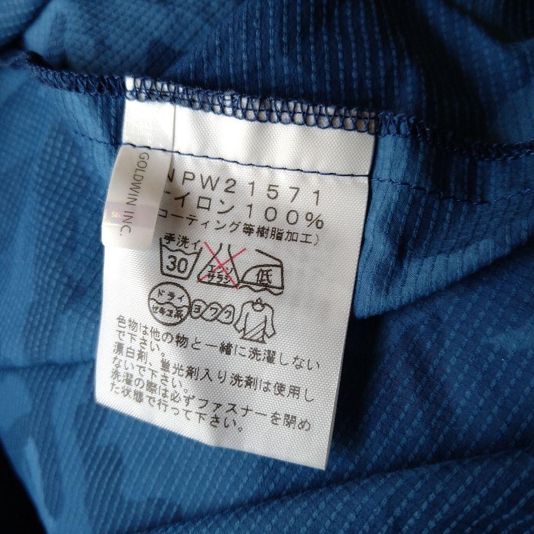 THE NORTH FACE 青迷彩 M ウィンドブレーカー