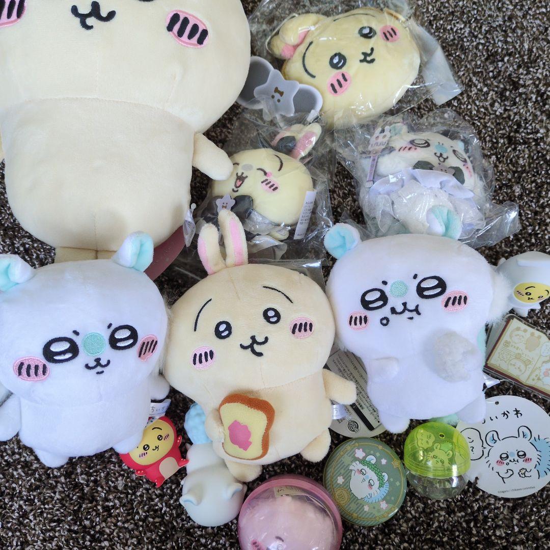 ちいかわぬいぐるみ、うさぎ、モモンガまとめ売り