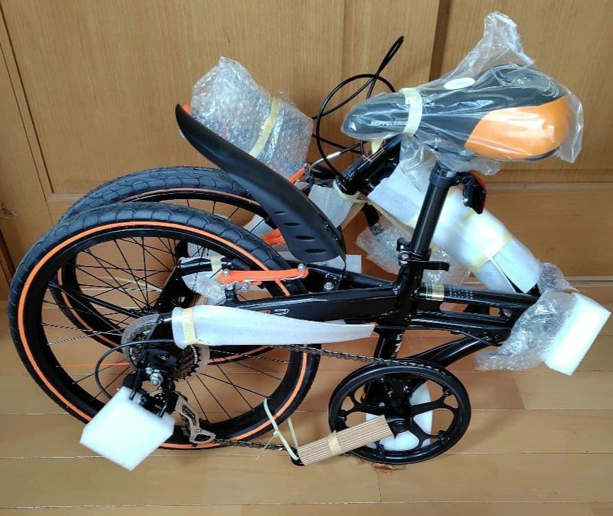 ★引き取り限定★ ドッペルギャンガー 折りたたみ自転車 blackmax202