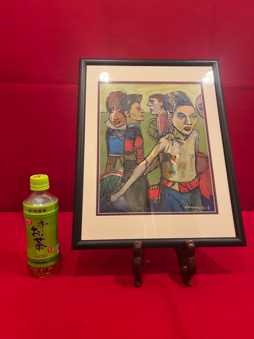尾崎オマージュ【 Cawian 2001 絵画】