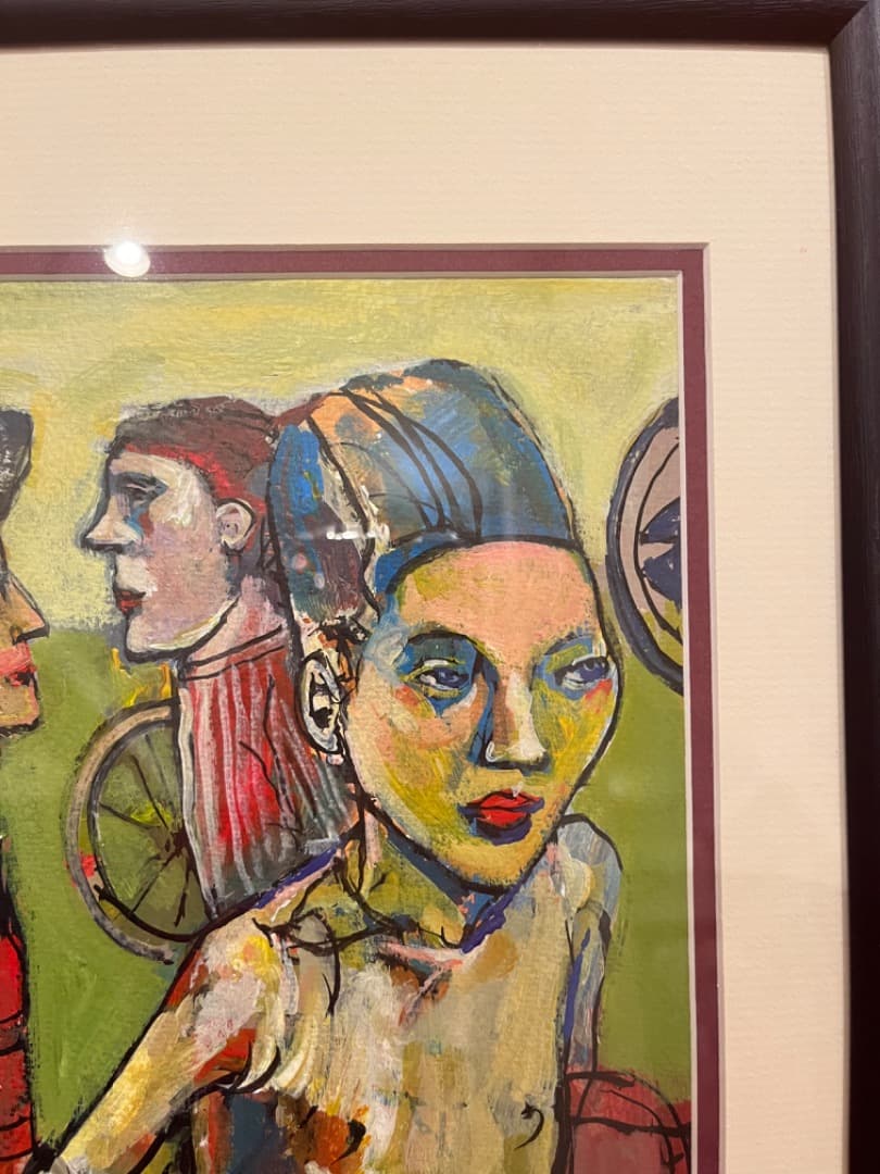 尾崎オマージュ【 Cawian 2001 絵画】