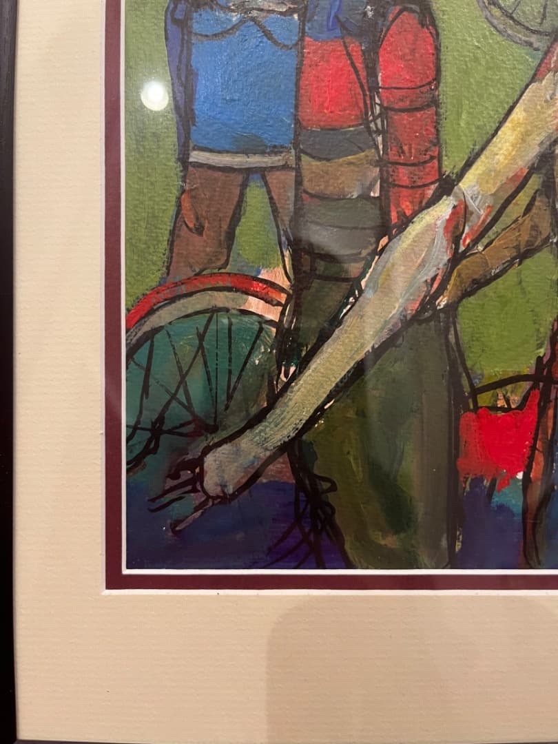 尾崎オマージュ【 Cawian 2001 絵画】