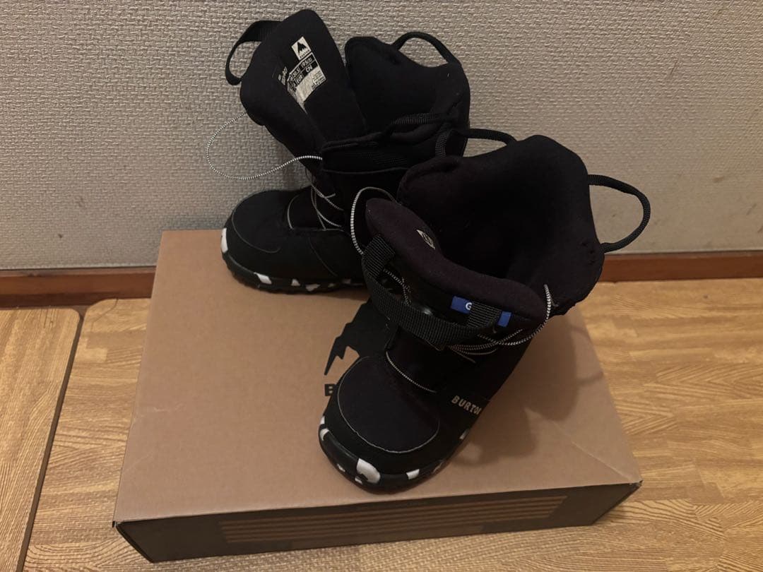 BURTON Boa 子ども用スノーボードブーツ ブラック