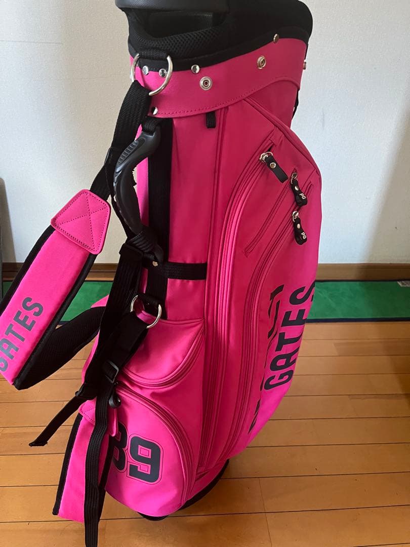 PEARLY GATES ゴルフバッグ 9 ピンク