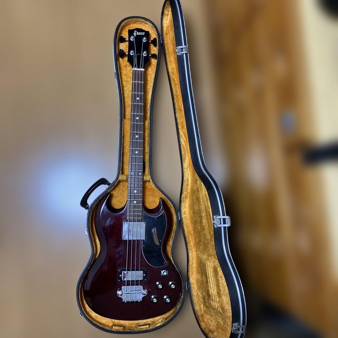 ジャパンビンテージ グレコ EB-350 ショートスケール 音出OK 中古品