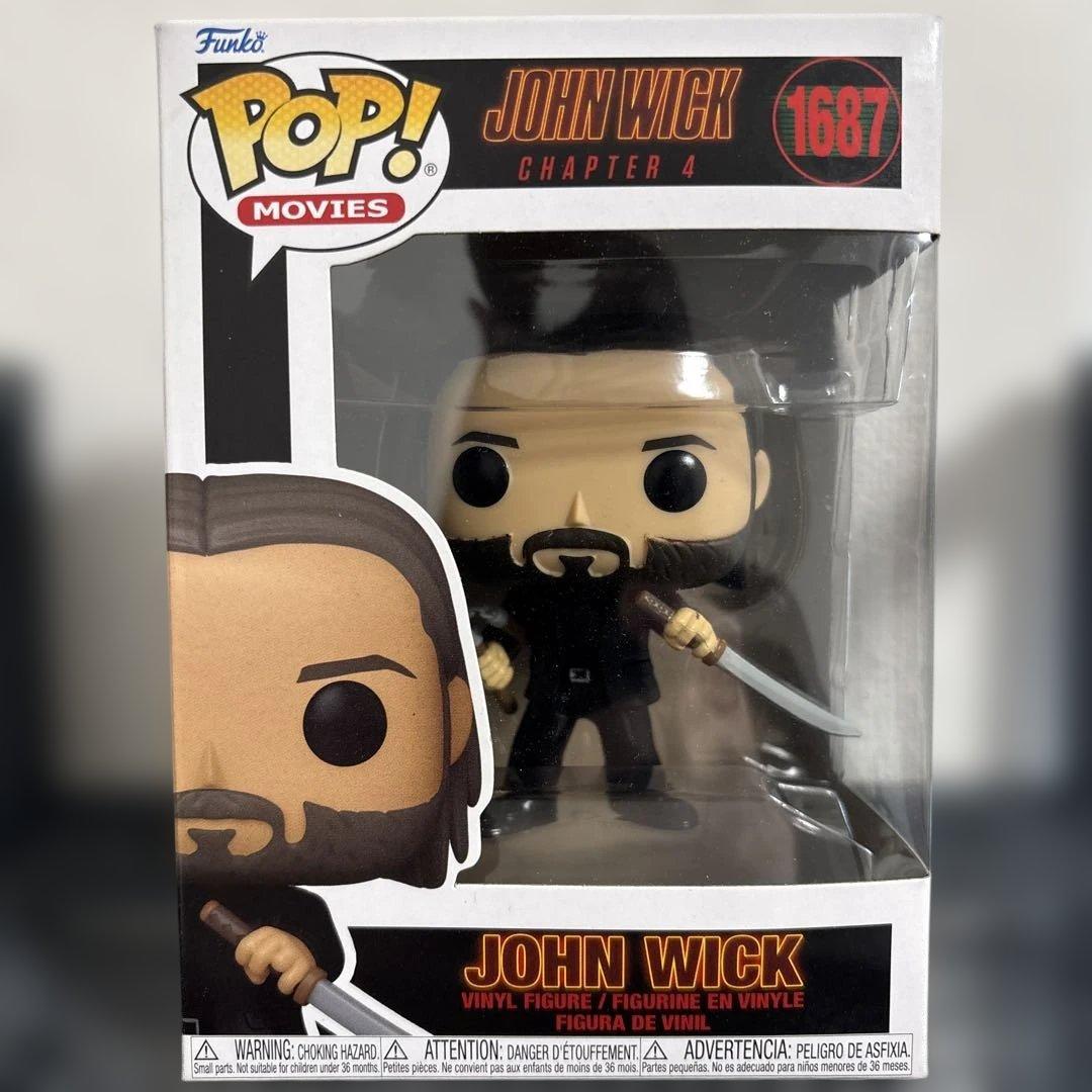 新品！！完売品！ファンコポップ ジョンウィック1687フィギュアキアヌ