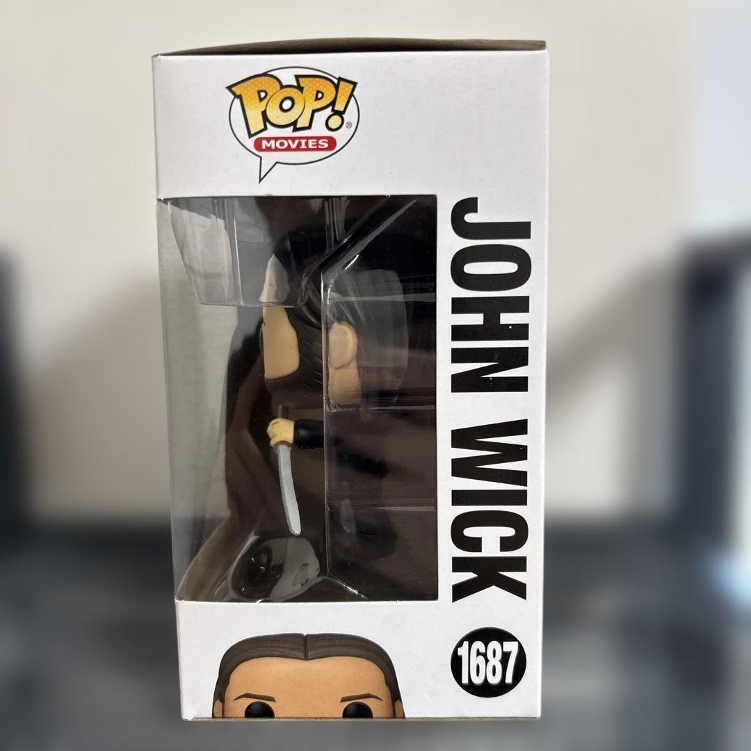 新品！！完売品！ファンコポップ ジョンウィック1687フィギュアキアヌ