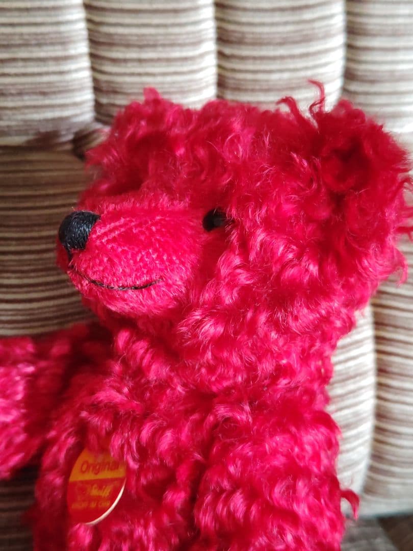 vintage シングルボタンインイヤー 手足稼働 お顔立ちのきれいなくまさん