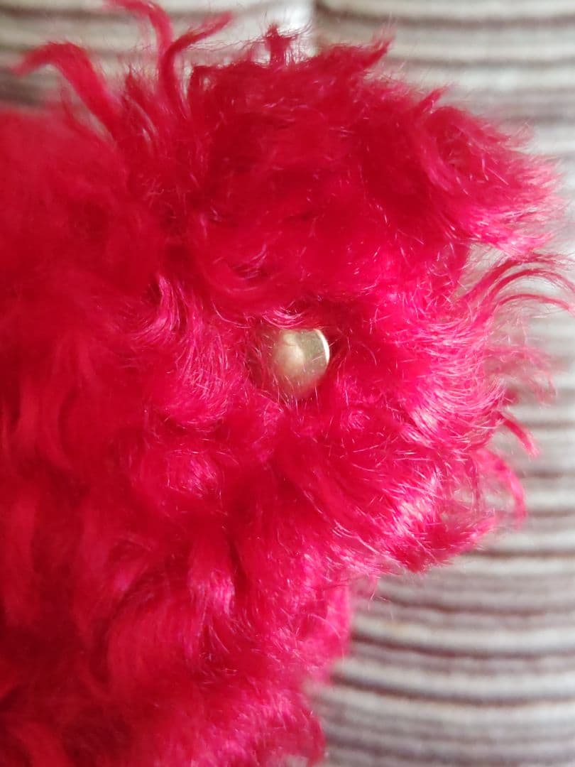 vintage シングルボタンインイヤー 手足稼働 お顔立ちのきれいなくまさん