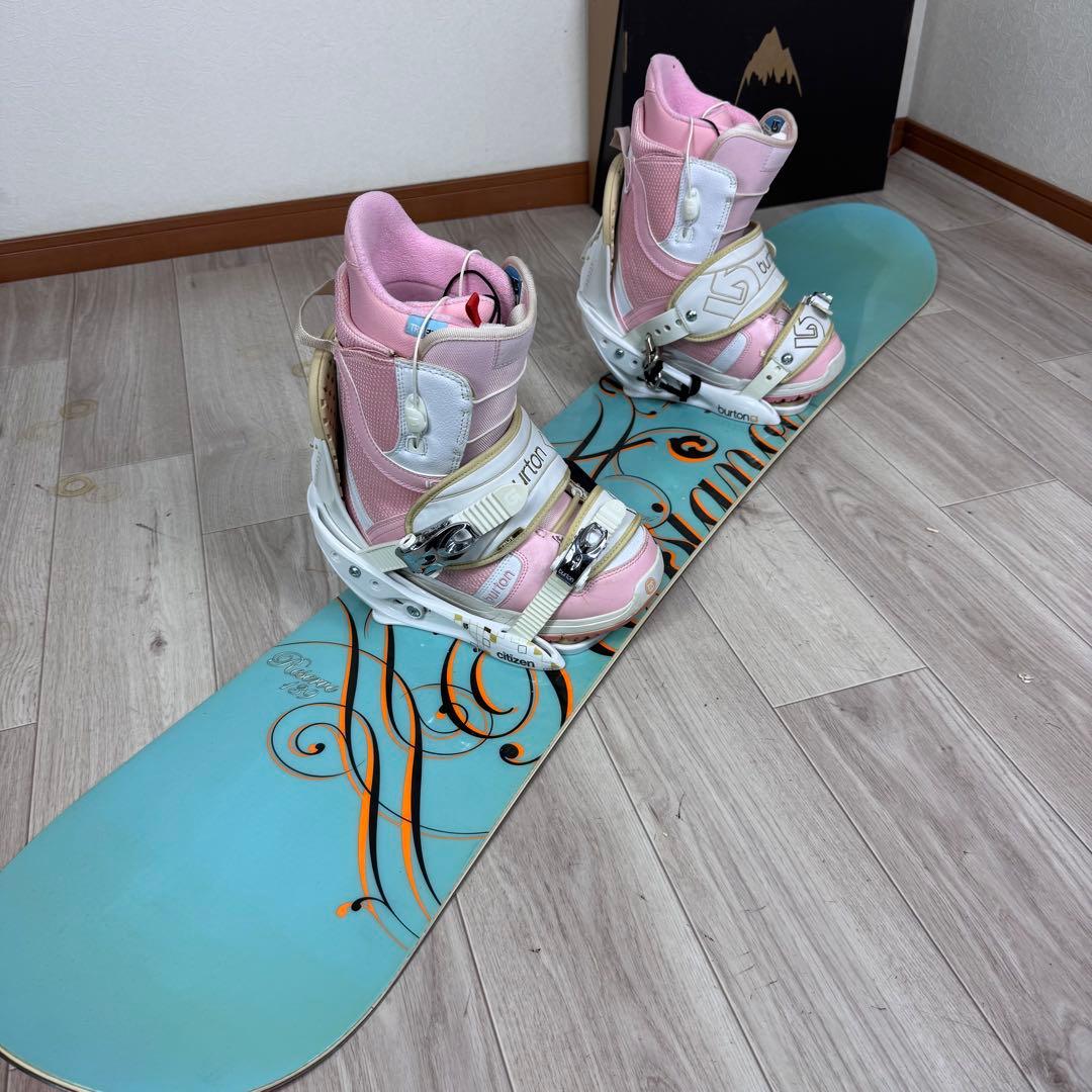 ROSSIGNOL x Burton スノーボードセット 139cm