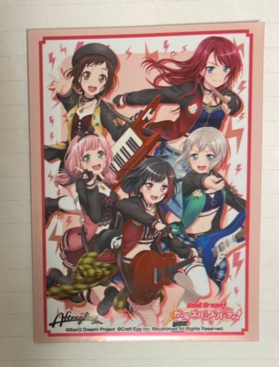 BanG Dream! ヴァイスシュヴァルツ 宇田川巴 SSP サイン