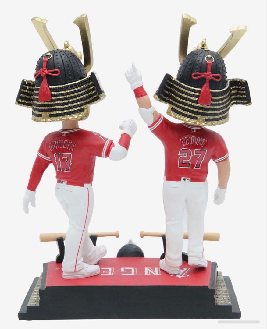 【正規品】大谷翔平マイクトラウト　デュアルボブルヘッド