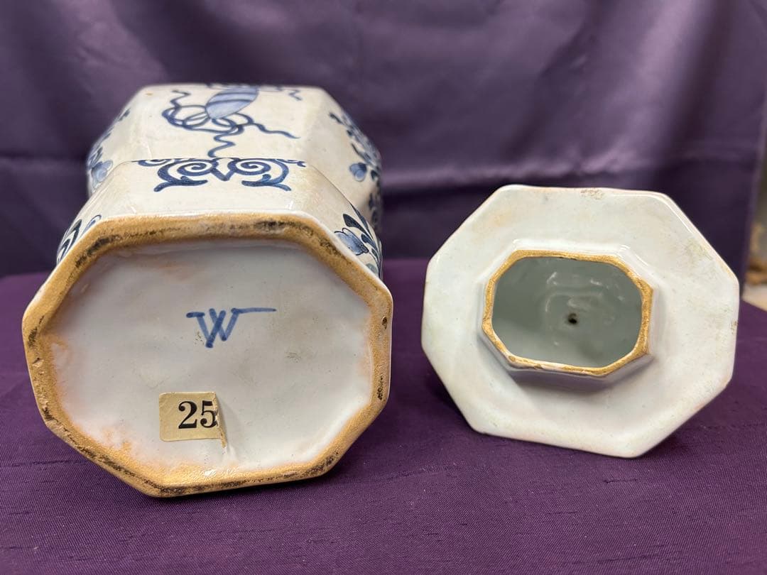 オランダで購入　デルフト焼