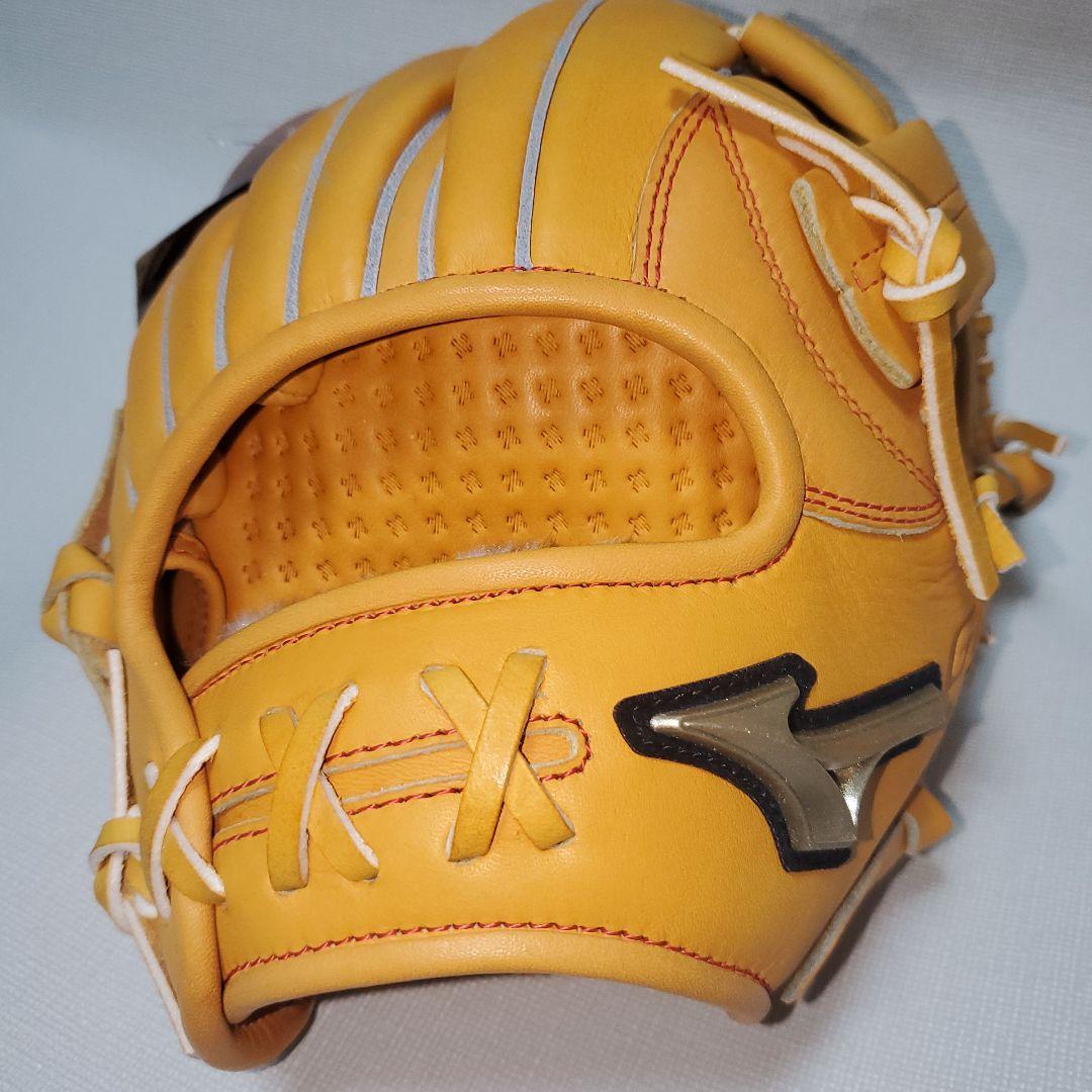 ミズノ グローバルエリート 軟式グローブ サイズ9 [やや色焼けあり]