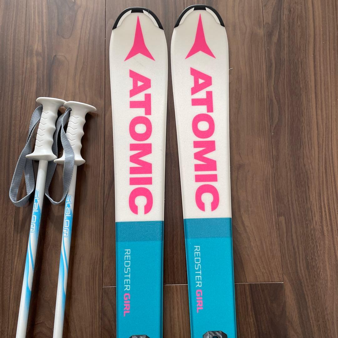 ATOMIC REDSTER GIRL 140cm ポール付き