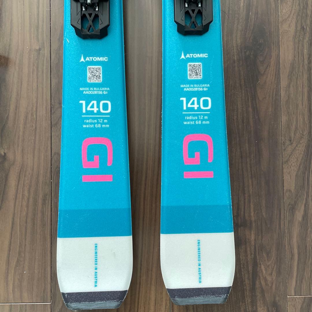 ATOMIC REDSTER GIRL 140cm ポール付き