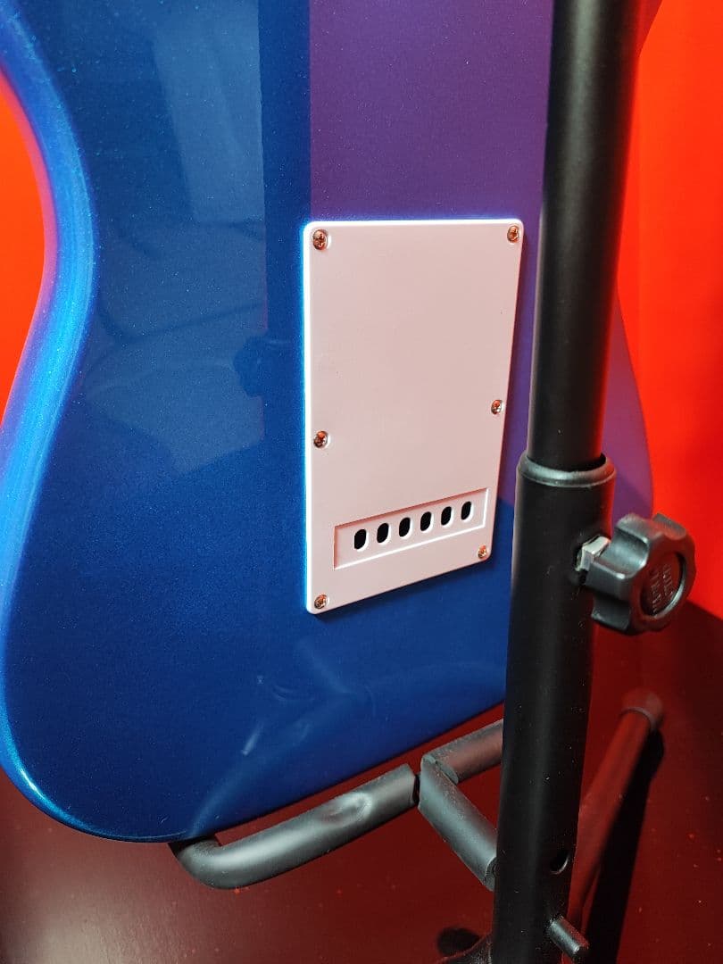 Playtech エレキギター ST250 メタリックブルー