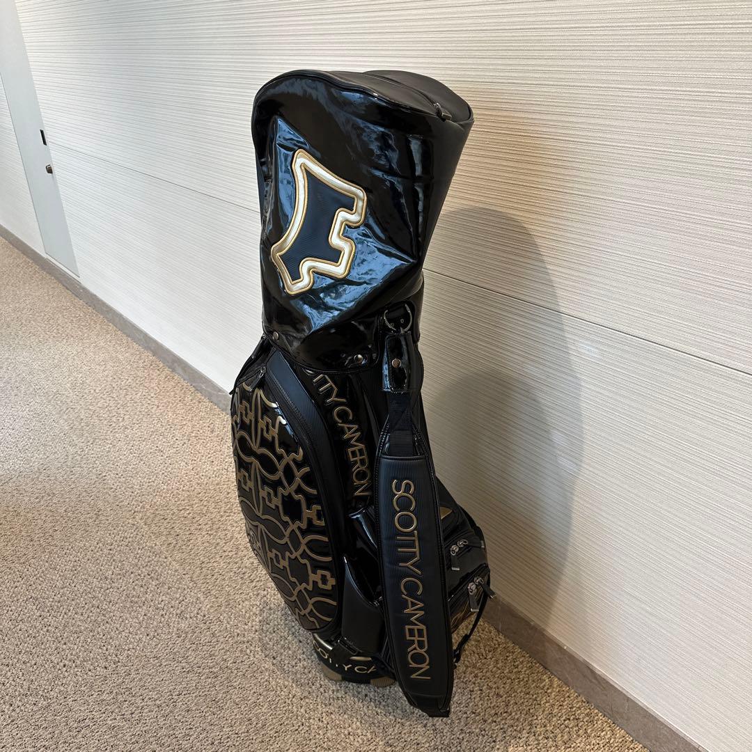 【希少・美品】SCOTTY CAMERON ゴルフキャディバッグ ドッグ　黒