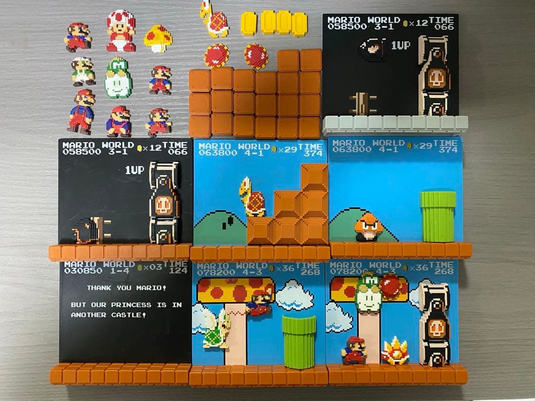 スーパーマリオブラザーズ ステージフィギュア