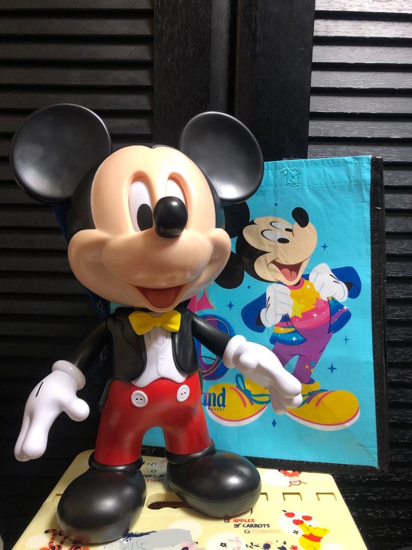 ミッキー カリフォルニア ディズニー 70周年ポップコーンバケットショップバック