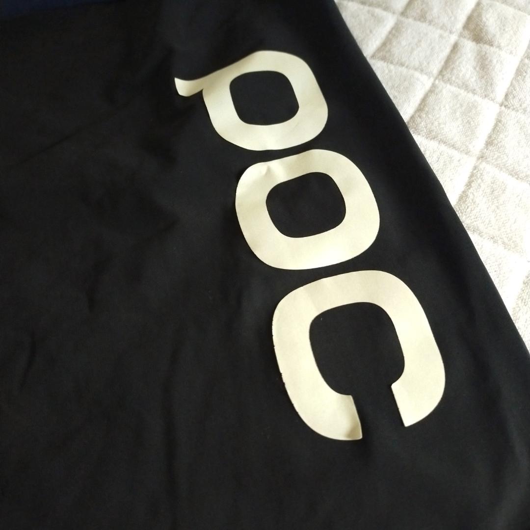 poc ポック　サイクルジャージ　紺×黒　L　トップ