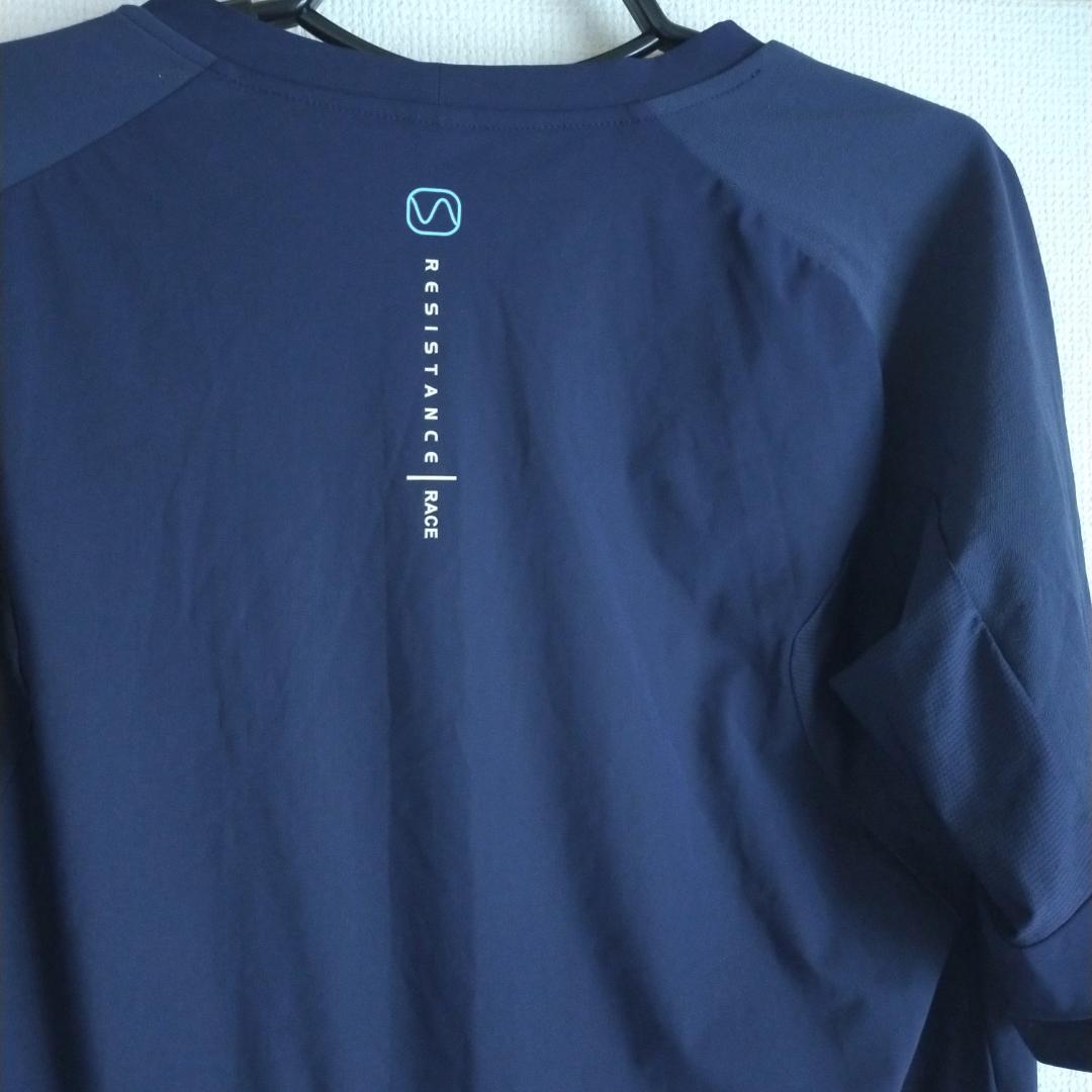 poc ポック　サイクルジャージ　紺×黒　L　トップ