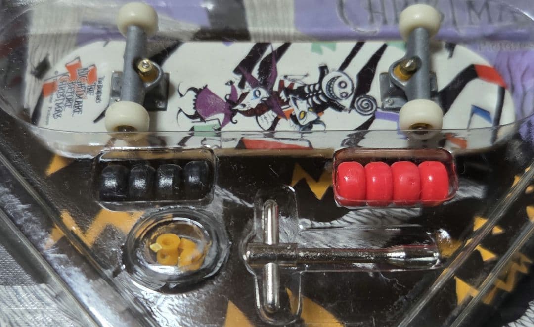 当時物　希少　ナイトメアビフォアクリスマス ミニスケートボード全3種コンプセット