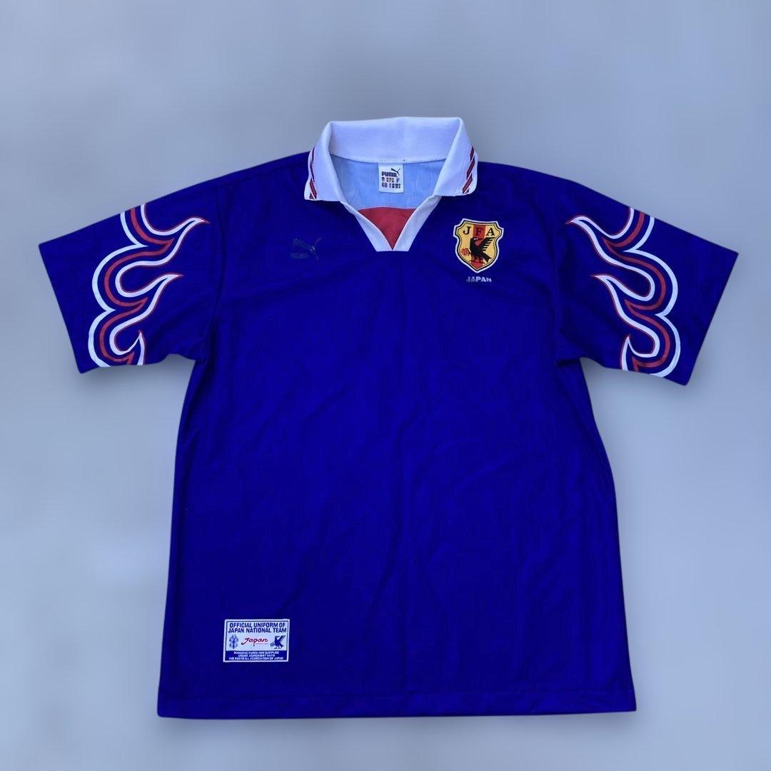 PUMA 日本代表 サッカー　ユニフォーム　炎　1996 ヒットユニオン　古着