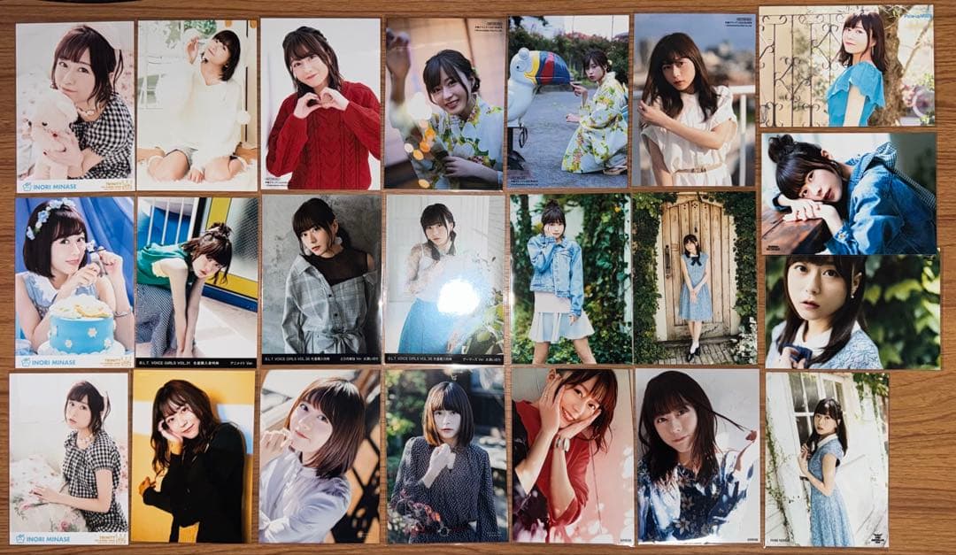 水瀬いのり ブロマイドまとめ売り(計126枚)