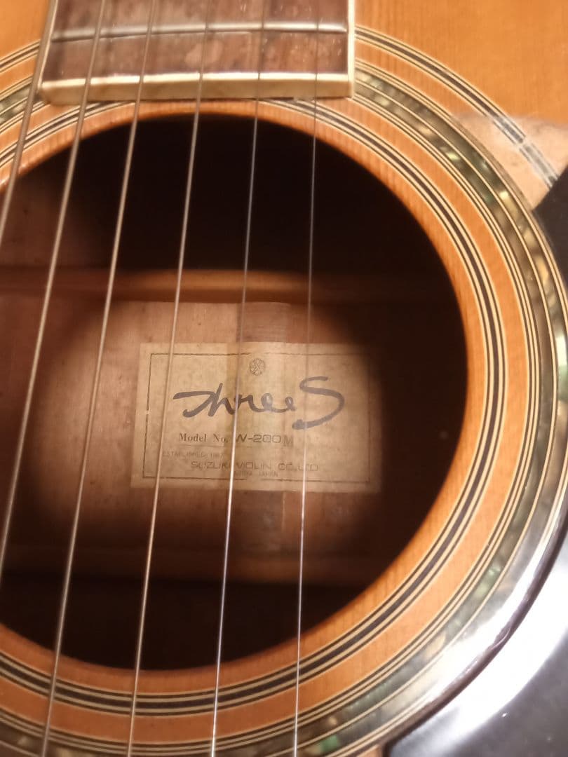 アコースティックギター鈴木バイオリン　ジャパンビンテージ