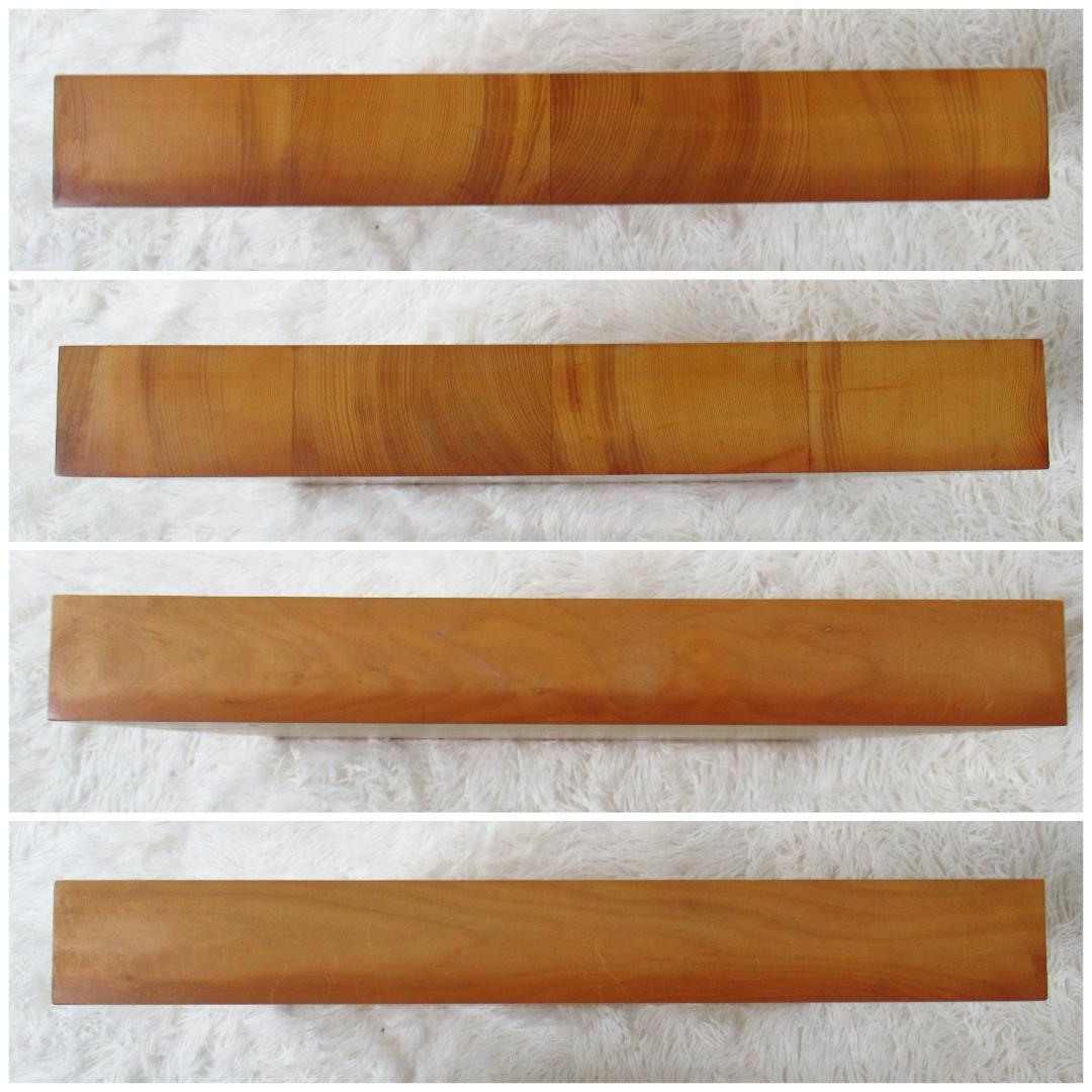 本榧 卓上 碁盤 囲碁盤 柾目 ハギ盤 4枚継 厚さ5.7cm 1寸9分