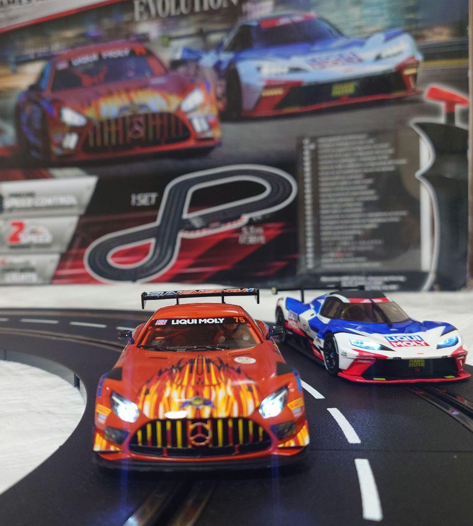 カレラCARRERA Evolution炎と名声 スロットカーコースセット中古品