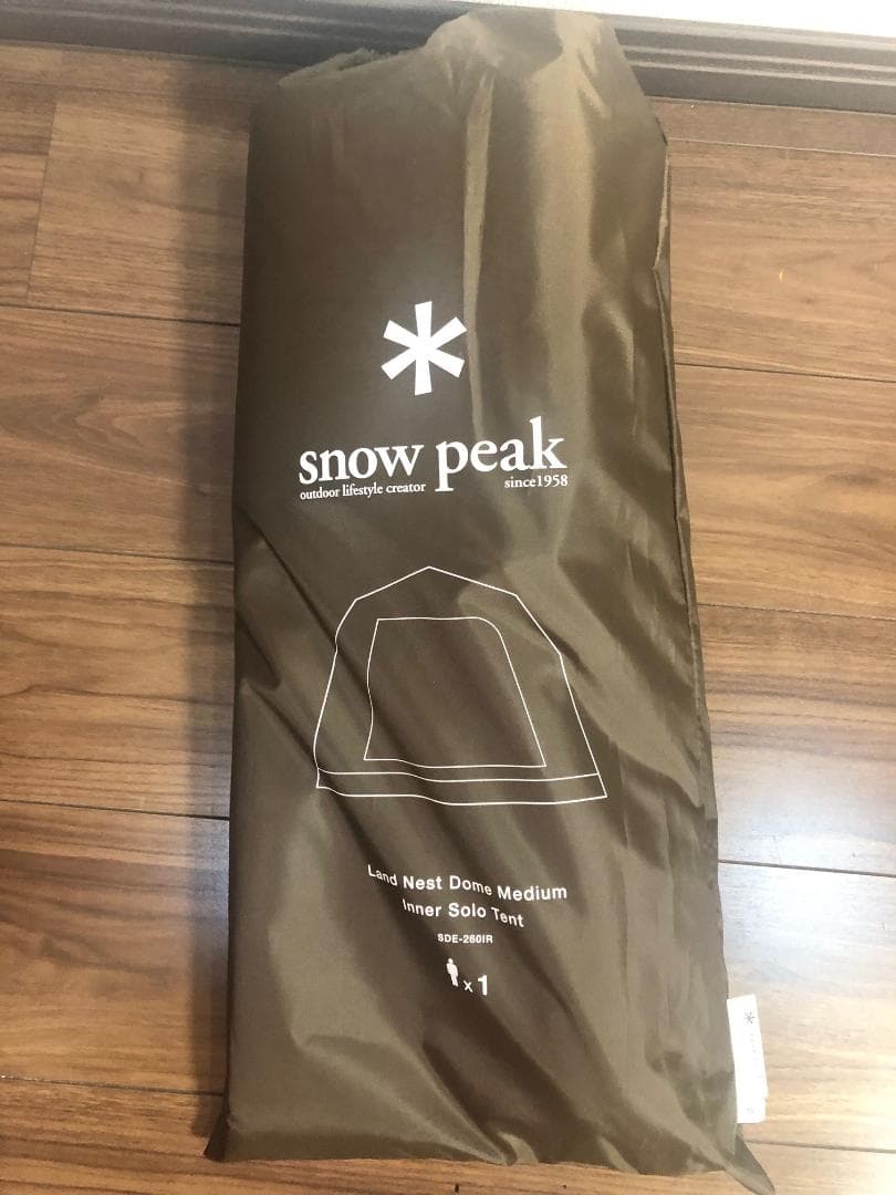 新品  peak ランドネストドーム M ソロテント SDE-260IR
