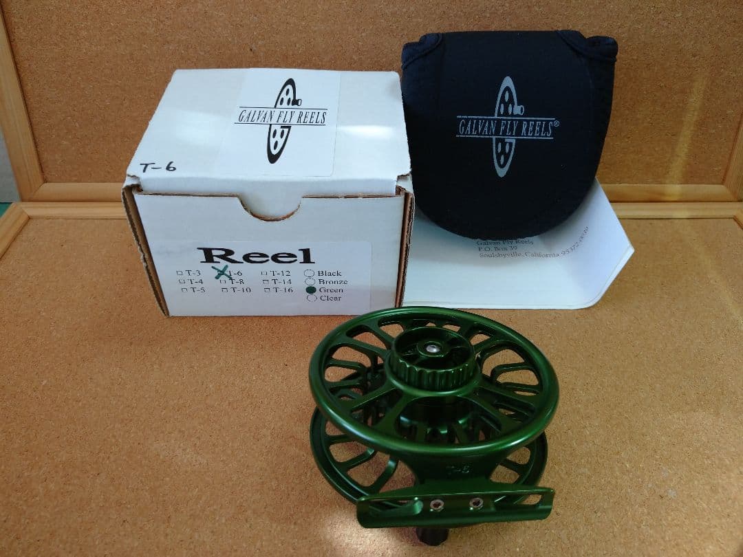 ガルバン フライリール トルクシリーズ グリーン T－６ ラージアーバー 新品