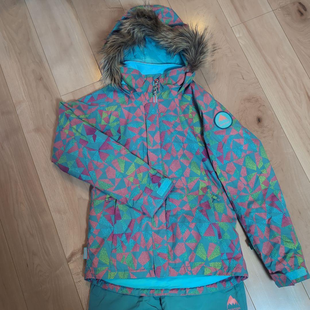 BURTON 子ども用スノーボードウェアセットMサイズ 140cm-147cm