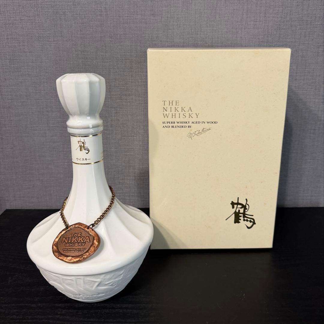 ニッカウイスキー 鶴 陶器ボトル