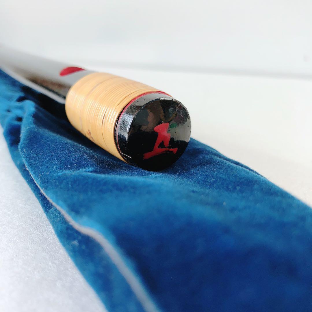 紫水 紫水笛 篠笛 民謡笛 ドレミ調 7穴5本調子 黒塗 籐両巻