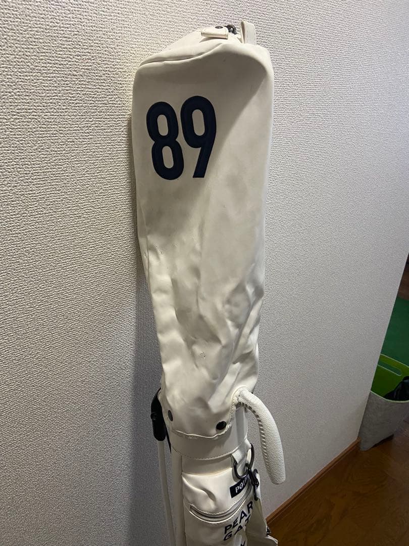 PEARLY GATES キャディバッグ ホワイト♡