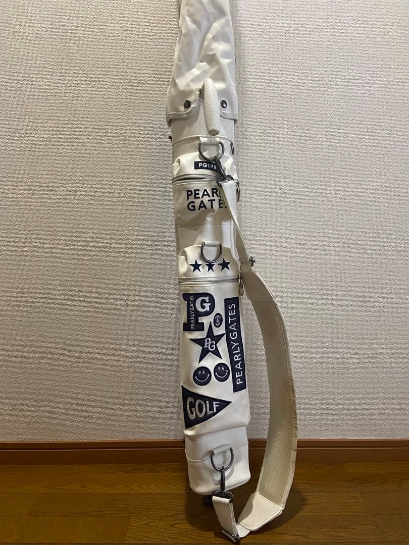 PEARLY GATES キャディバッグ ホワイト♡