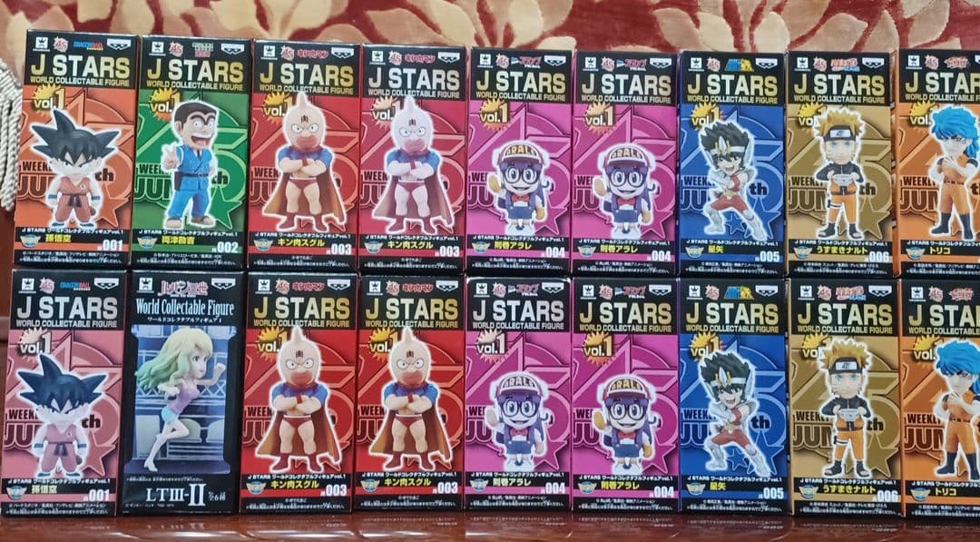 少年ジャンプ　アラレちゃん・キン肉マン・空条承太郎 ワーコレ 出品番号20