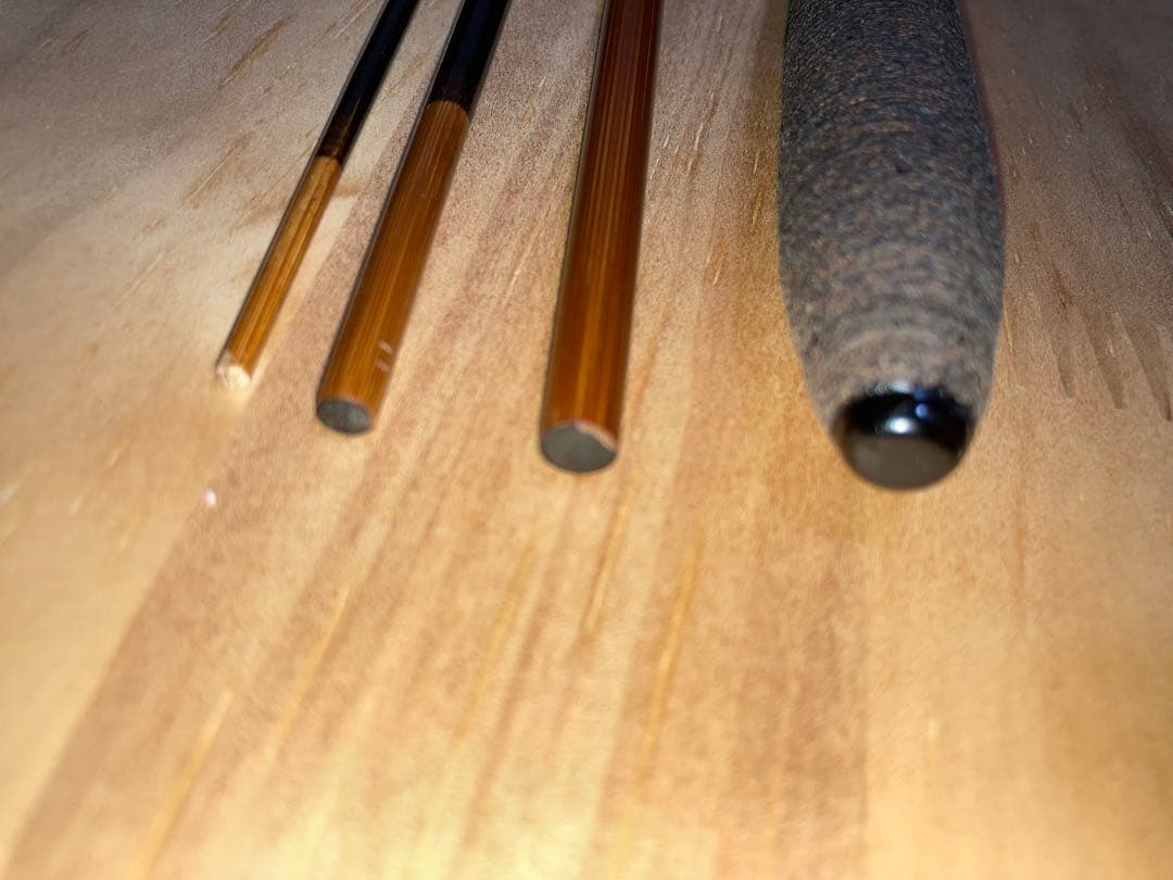 貞石匠 珍竹 9尺 和竿 へら竿 総高野竹　希少 竹竿