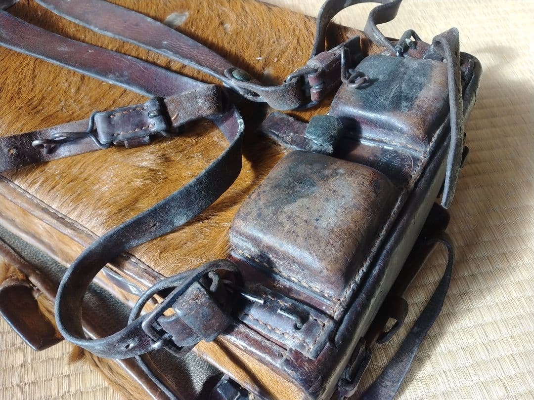 1943年製　スイス軍馬毛リュック　ディスプレイ　ミリタリー　ナイジェルクーボン